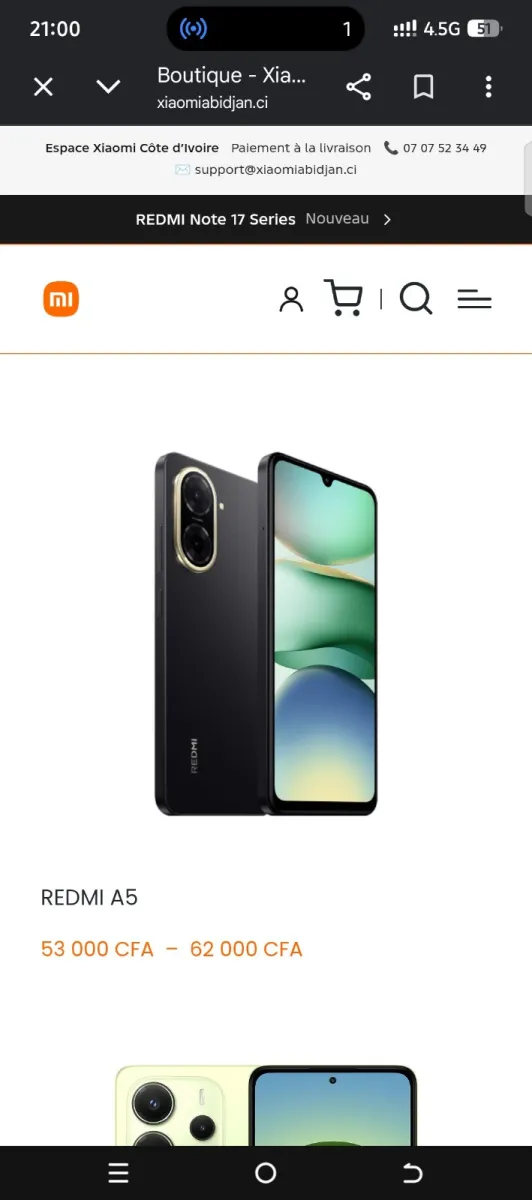 Redmi note 17